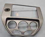 05-07 Focus Front Center Dash Radio Climate Control Bezel Trim Panel Silver Used. Price: $44.09.