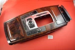 T1 Audi A6 Front Center Console Gear Shifter Control Switch Bezel Trim Wood Used. Price: $199.99.