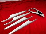 12-15 Bmw E84 X1 Center Console Door Panel Interior Silver Trim Cover Set Oem Used. Price: $224.95.