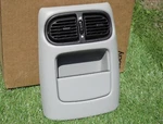 Jaguar S-type Center Console Rear Trim '03-08 Dove/gray "lhj" Oem Vents Used. Price: $54.99.