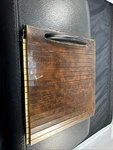 Mercedes 02-05 W163 Center Console Burl Wood Rollo Roller Blind Cup Holder Cover Used. Price: $39.99.