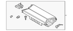 Genuine Bmw Armrest 51-16-9-458-234 New. Price: $329.34.