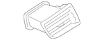 Genuine Porsche Air Vent 95B-819-701-J-G0B New. Price: $176.30.