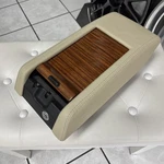 Genuine Mercedes Benz Wood Storage Centre Compartment Blind Zebrano W126 C126 Beige General&uuml;berholt. Price: $588.17.