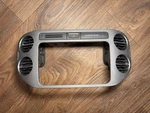 2012 To 2017 Volkswagen Tiguan Center Dashboard Radio Bezel Trim Used. Price: $70.31.