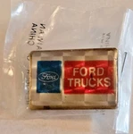 Lapel Hat Pin Ford Trucks W/logo Hallographic 80'S New Vintage. Price: $11.95.