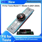 Intelligent Lcd Control Station For Tesla Model 3 Y 2021-24 Adjustment Function New. Price: $82.61.