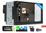 Eonon UX7A Android 14 Double 2DIN 7" Ips Stereo Radio Gps Carplay Wifi Touch New. Price: $181.54.