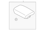 Genuine Mitsubishi Console Lid 8011C445XA New. Price: $378.46.