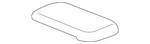 Genuine Gm Dark Ash Gray Front Floor Console Outer Armrest 23116531 New. Price: $38.21.