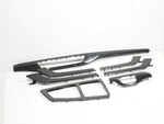17-19 Audi Q7 4M Interior Trim Bezel Dash Door Console Panel (gray Oak Wood) Set Used. Price: $287.46.