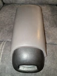 1997-2000 Dodge Durango Dakota Vinyl Center Console Gray Armrest 14" Lid Oem Used. Price: $80.00.