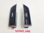 2015-24 Ford Edge Dashboard Right + Left Inner Ac Air Vents Grille Oem Used. Price: $53.99.