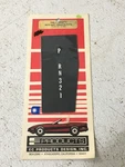 Products 1968 1969 1970 1971 Corvette Auto Shift Indiciator Plate EC250 New. Price: $15.00.