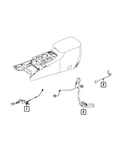 Genuine Mopar Console Wiring 68369701AA New. Price: $39.63.