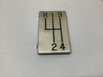 1963 Corvette Shifter Indicator Plate Gm# 3823432 Oem Used Only. Price: $39.99.