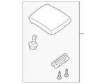 Genuine Nissan Console Lid 96920-ZP00D New. Price: $121.15.