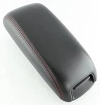 11 - 20 Dodge Journey Center Console Storage Lid Armrest Black Red Stitch Used. Price: $66.74.