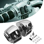 2X Chrome Switch Housing Cover Cap Kit For Harley Sportster 1200 Dyna Softail New. Price: $39.99.