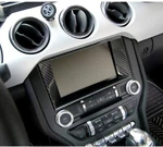 15-20 Ford Mustang Molded Carbon Fiber Gps Navigation Bezel Trim Cover New. Price: $69.99.