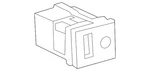 Genuine Toyota 12 Volt Accessory Power Outlet 86190-06060 New. Price: $144.80.