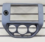05-07 Focus Front Center Dash Radio Climate Control Bezel Trim Panel Silver Used. Price: $44.09.