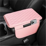 Upgraded Car Center Console Cover,microfiber Leather Armrest Pink New. Price: $16.91.