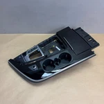 17-19 Genuine Audi Q7 Center Console Top Bezel Cover Trim Panel & Cupholder Oem Used. Price: $104.95.