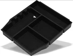 Armordillo Usa 8714072 Center Console Organizer Tray - Satin Black New. Price: $19.99.