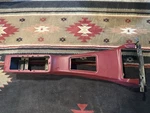 1970-81 Trans Am/camaro Red Center Console (automatic) Used. Price: $150.00.