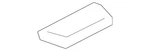 Genuine Porsche Storage Compartment Insert 9Y0-863-013-A New. Price: $11.13.