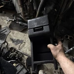 Toyota MR2 Black Centre Console Storage Box In Excellent AW11 Used. Price: $48.00.