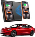 Wireless Charger For 2017-2020 Tesla Model 3, Dual 15W Phone Pa New. Price: $59.79.