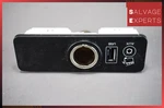 2009-2015 Jaguar Xf Console Usb Auxiliary Jack Port Power Outlet Socket Used. Price: $44.40.