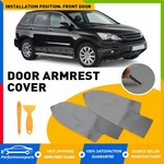 2PCS Fit 2007-2012 Honda Cr-v Front Door Panels Armrest Covers Advanced Grey Eah New. Price: $14.99.