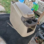 99-07 Ford F250 F350 Super Duty Excursion 4 Cup Center Console Drink Holder Tan Used. Price: $189.00.