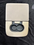 97-03 Ford F-150 Center Console Jump Seat Armrest Dual Cup Holder Oem Tan Used. Price: $109.95.