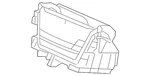 Genuine Honda Instrument Panel Storage Compartment 77281-TVA-A03ZB New. Price: $121.90.