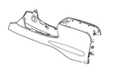 1999-2001 Ford Explorer Center Console Panel Assembly XL2Z-98045A36-AAA New. Price: $72.64.
