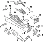 Genuine Volkswagen Front Cover 5H1-863-487-A-1QB New. Price: $56.64.