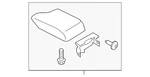 Genuine Ford Armrest Assembly KB3Z-2106024-BA New. Price: $146.05.