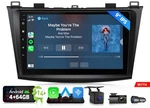 Eonon M3BLX7A Android 14 4+64 9"FOR 2010-2013 Mazda Stereo Carplay+cam+dvr New. Price: $201.23.