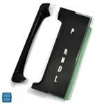 1965 Impala Console Shift Plate & Lens With Powerglide - Black Trim New. Price: $79.99.