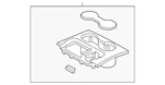 Genuine Volkswagen Trim Plate 3CN-864-263-H-DAF New. Price: $149.85.