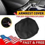 2011-2018 Ford Explorer Leather Center Console Lid Armrest Cover Skin Black New. Price: $11.39.