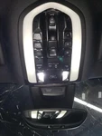 15 16 17 18 Macan Overhead Console Black Vf W/garage Opener, Lamp, Sunroof Opt Used. Price: $125.00.