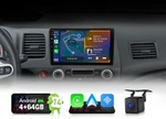 For Honda Civic 06-11 10.1"IPS Android Auto 14 4+64 Radio Stereo Carplay Gps New. Price: $279.79.