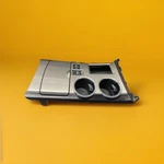 2008-2013 Toyota Highlander Center Shifter Bezel Cup Holder Silver Black Oem Used. Price: $79.00.