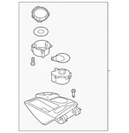 Genuine Audi Armrest Assembly 4L1-864-207-N-6PS New. Price: $407.16.