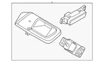 Genuine Nissan Finish Panel 73979-7JA3A New. Price: $95.83.